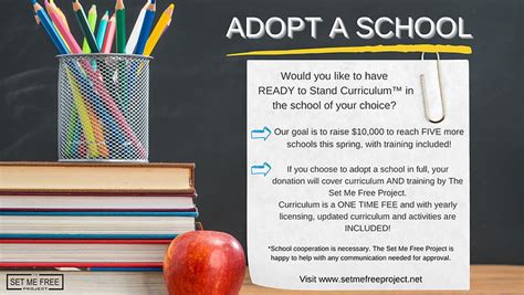 “Adopt A School” Project 